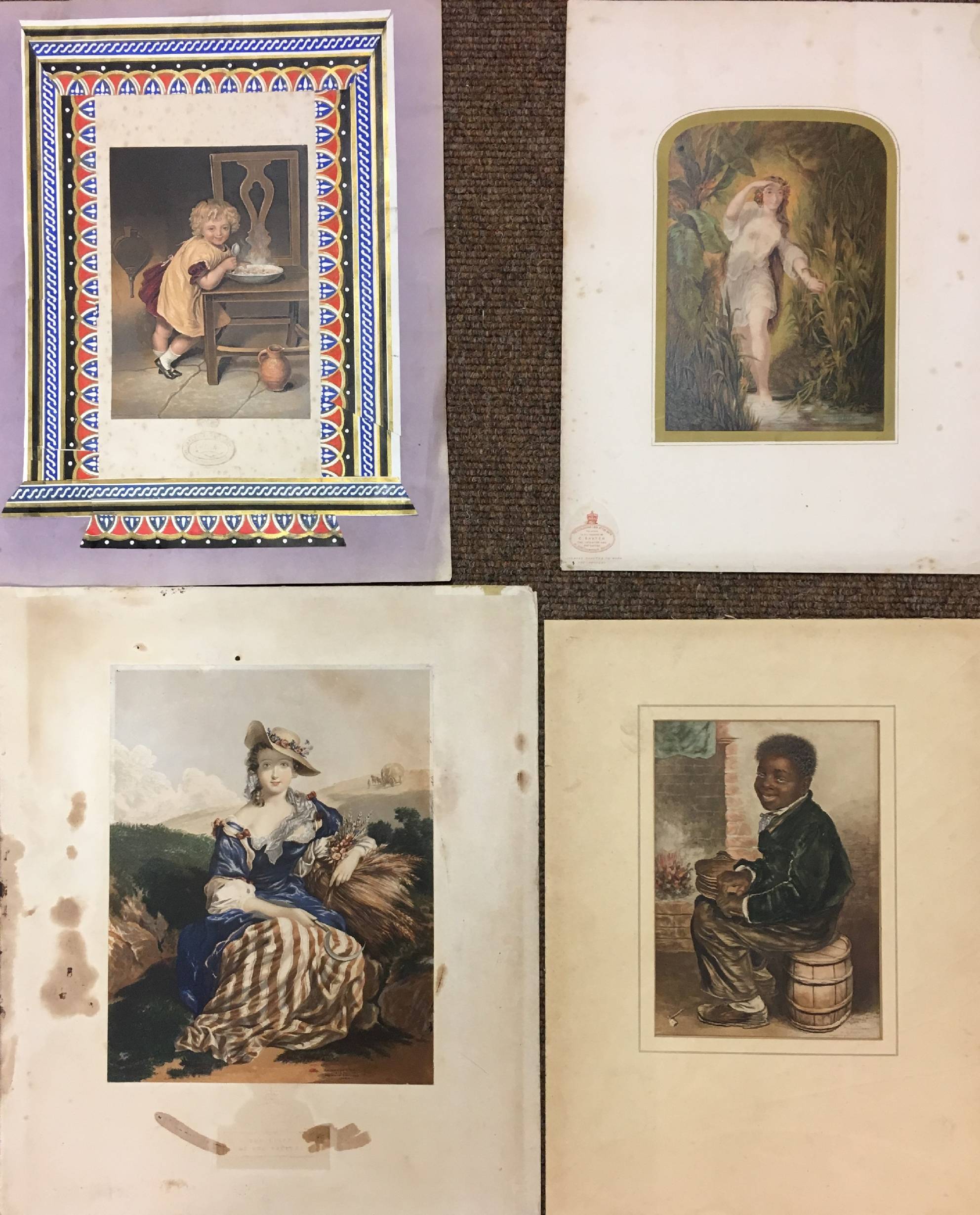 Lot 183 - Baxter prints. A group of 12 Baxter prints