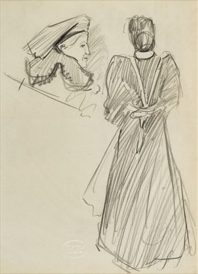 Lot 95 - Yule (William James). Two pencil drawings, circa 1880