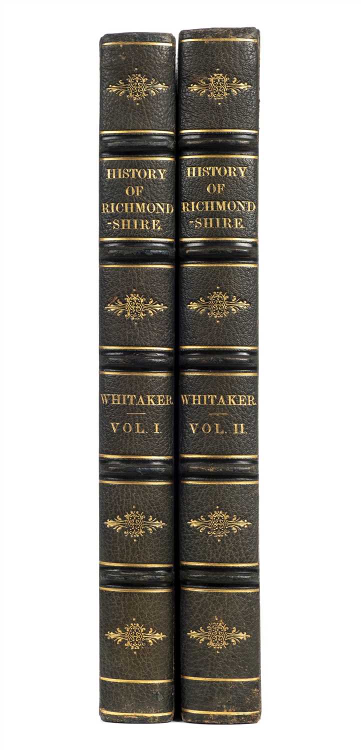 Lot 110 - Whitaker (Thomas Dunham). An History of Richmondshire, 2 volumes, 1823