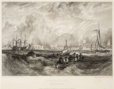 Lot 109 - Turner (J.M.W.). Picturesque Views on the Southern Coast of England, 2 volumes, 1826