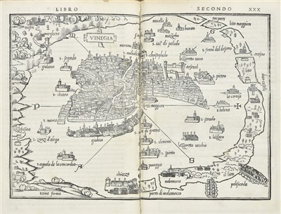 Lot 9 - Bordone (Benedetto). Isolario, 2nd edition, 1534