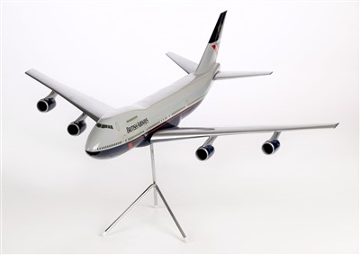 Lot 116 - Model Aircraft. An impressive British Airways Boeing 747 travel agents model