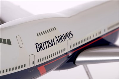 Lot 116 - Model Aircraft. An impressive British Airways Boeing 747 travel agents model