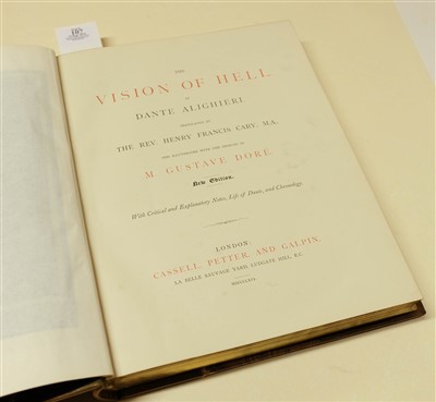 Lot 107 - Doré (Gustave, illustrator). The Vision of Hell, by Dante Alighieri, circa 1895