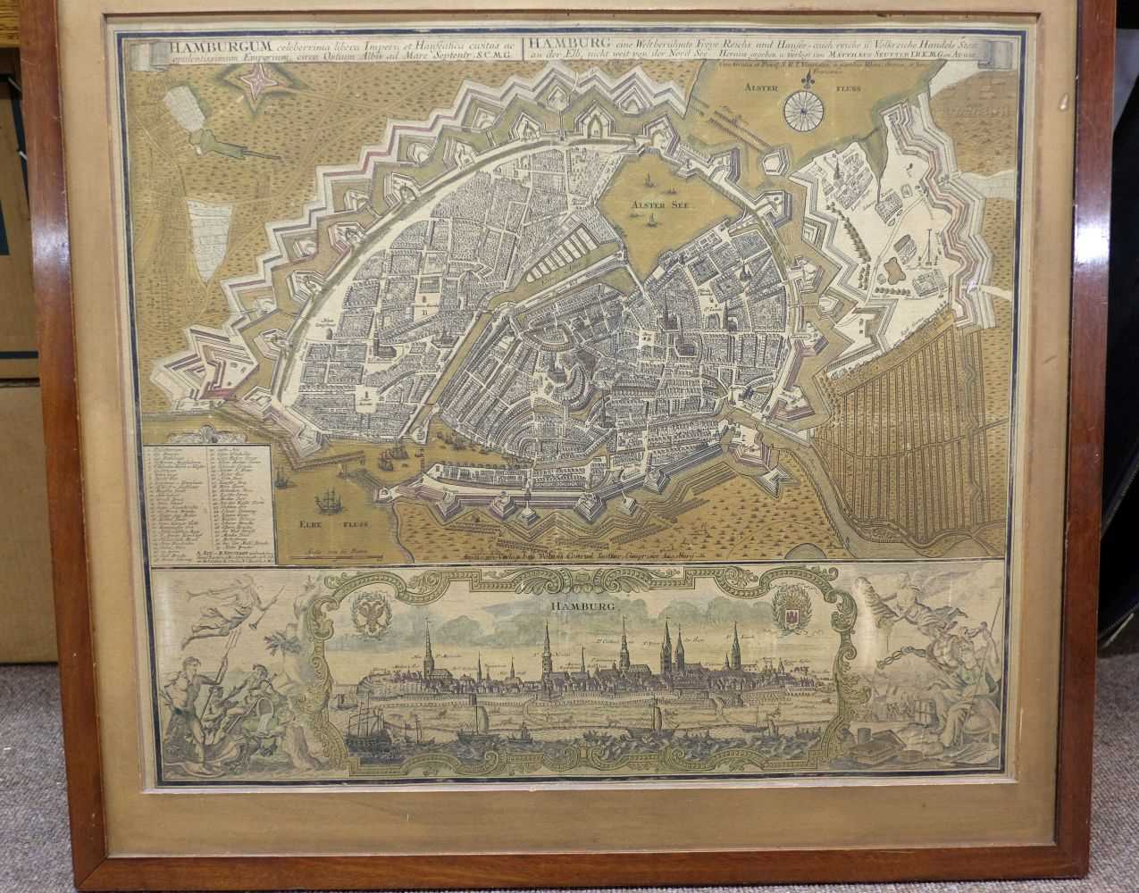 Lot 5 - Hamburg. Visscher (Nicholas), circa 1680