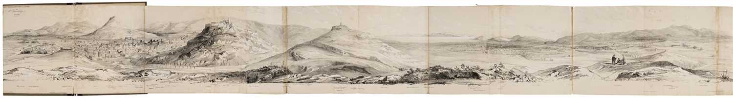 Lot 79 - Greece. BraceBridge (Mrs Charles), Panorama of Athens, 1836