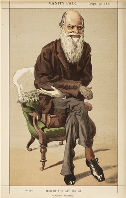 Lot 92 - Vanity Fair. A collection of approximately 370 caricatures, mostly late 19th century