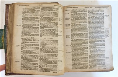 Lot 245 - Bible [English]. The Holy Bible..., London: Bonham Norton & John Bill, 1619