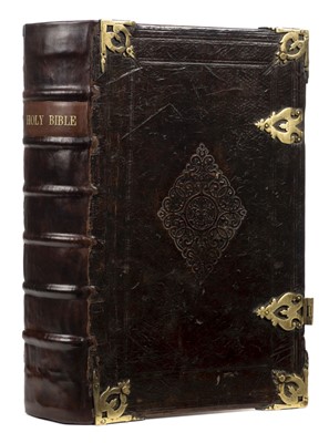 Lot 144 - Bible [English]. [The Holy Bible..., (Amsterdam?), 1683]
