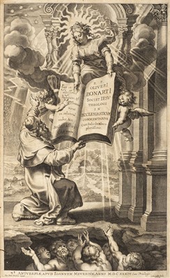 Lot 364 - Boonaerts (Olivier). In ecclesiasticum commentarius, 1st edition, Antwerp, 1634