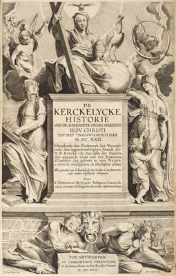 Lot 379 - Mudzaert (Dionysius). De Kerckelycke Historie, 1st edition, Antwerp, 1622