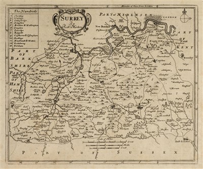 Lot 37 - Morden (Robert). A collection of approximately 75 maps, [1701 or later]