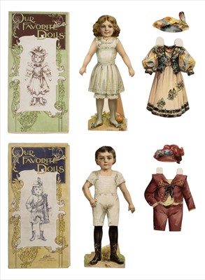 Lot 541 - Paper dolls. Our Favorite Dolls, circa1890s