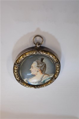 Lot 265 - Rokotov (Fyodor, 1736-1808, after). Catherine the Great,  Empress of Russia, early 20th century