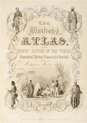 Lot 48 - Montgomery Martin (R.), Tallis's Illustrated Atlas..., 1851