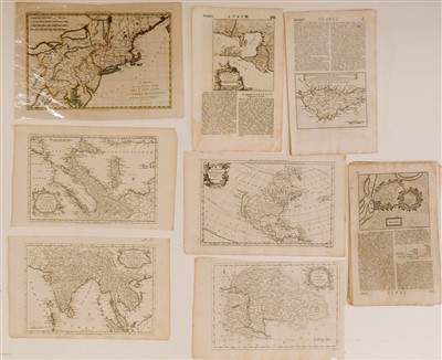 Lot 24 - Foreign Maps. A mixed collection, 18th century