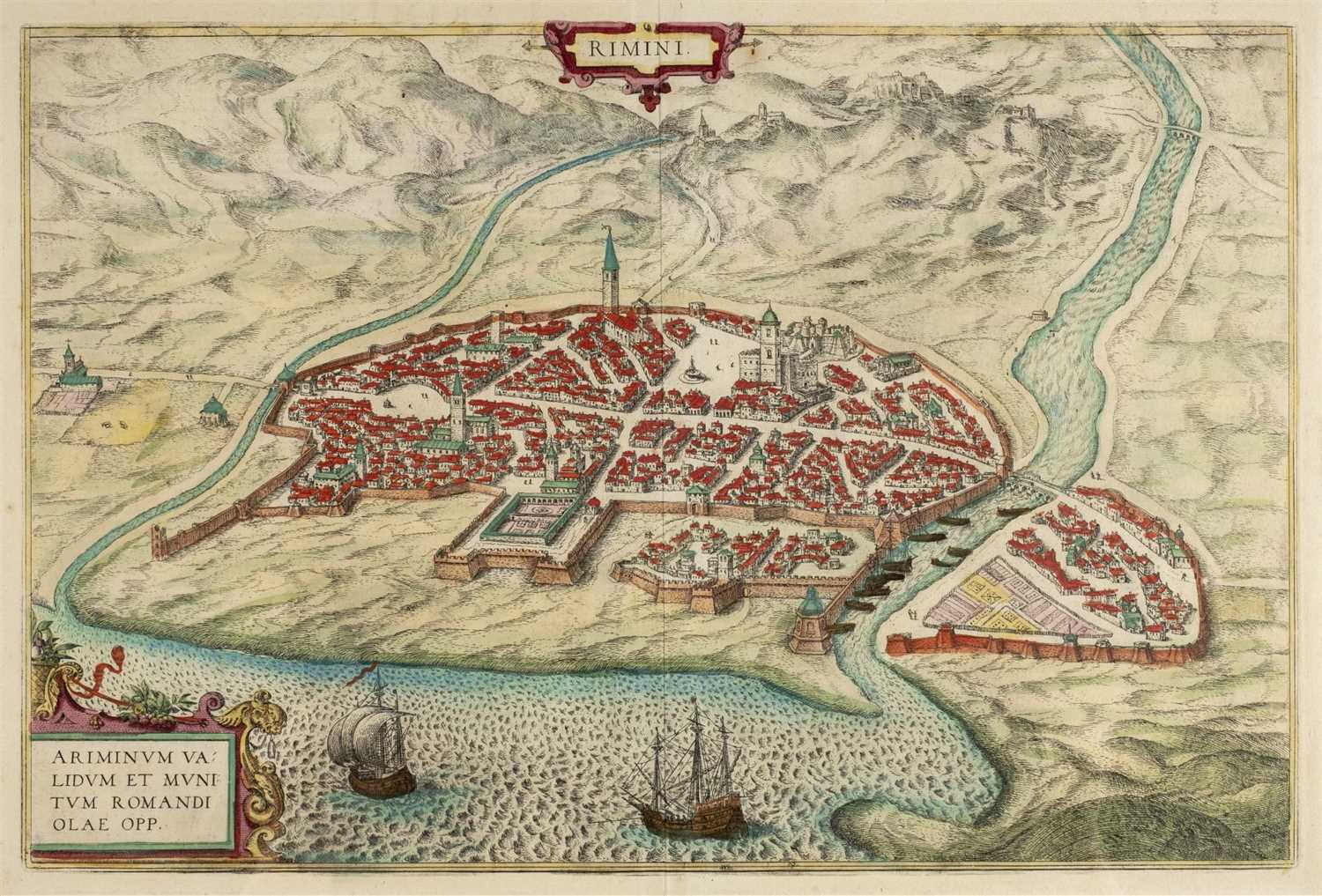 Lot 8 - Braun (Georg & Hogenberg Frans). Three town plans, circa 1590
