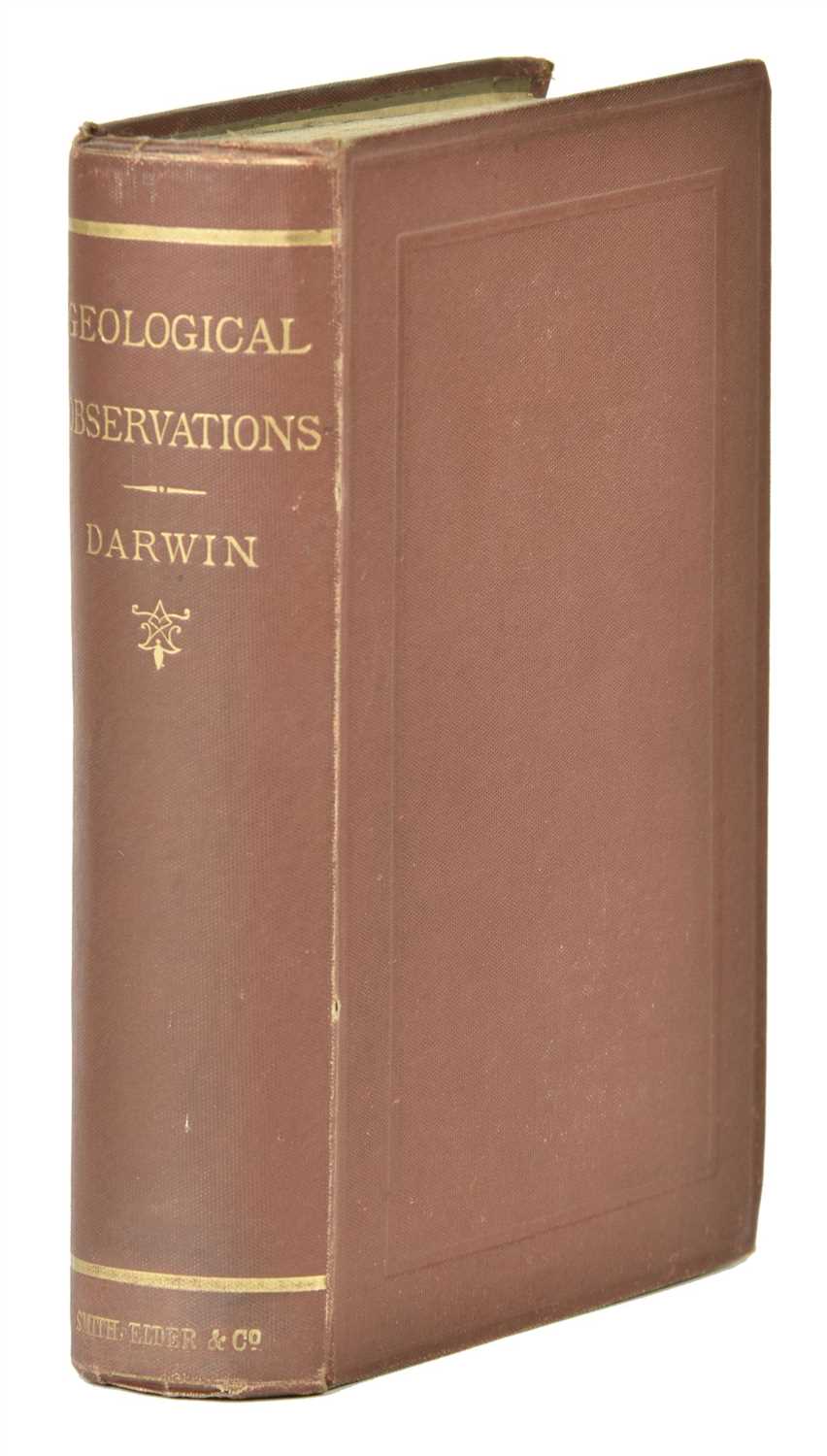 Lot 95 - Darwin (Charles). Geological Observations, 2nd edition, 1876