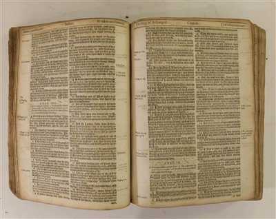 Lot 244 - Bible [English]. The Bible, London: Robert Barker, 1615