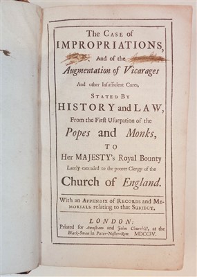 Lot 119 - Macintosh (William). A Treatise concerning the Manner of Fallowing of Ground, 1st edition, 1724
