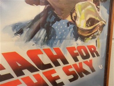 Lot 137 - 'Reach for the Sky', Vintage film poster