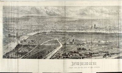 Lot 80 - London. Illustrated London News, 1861