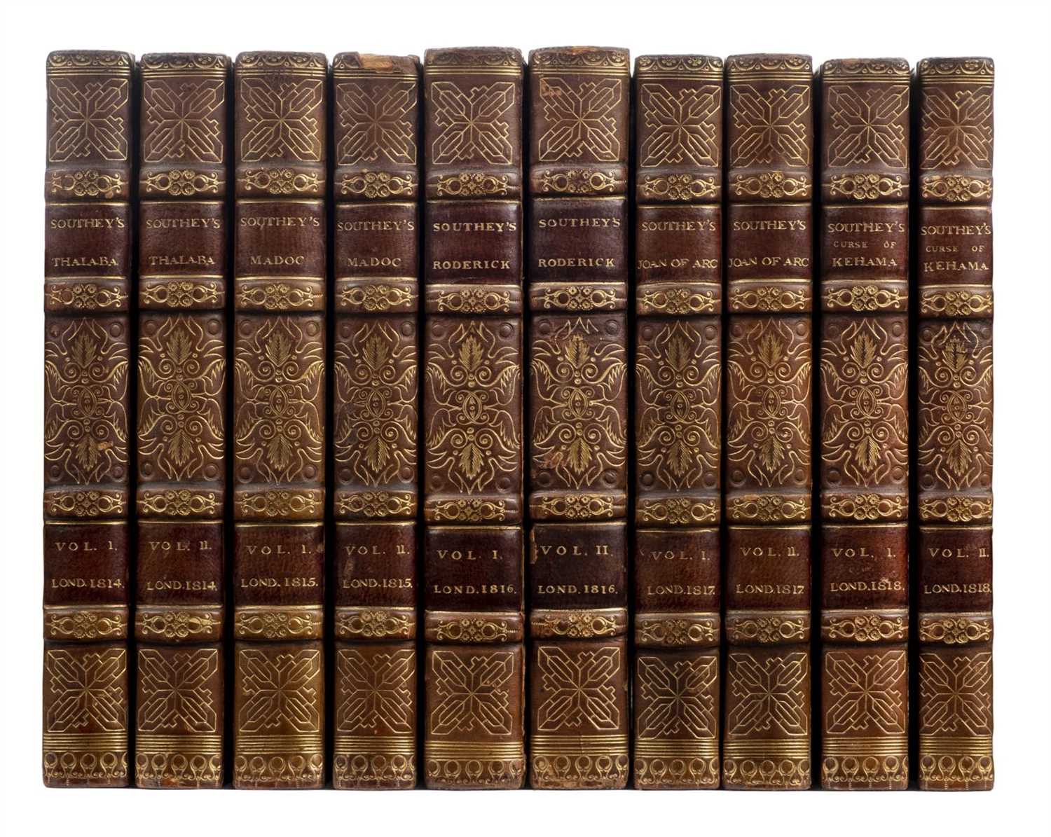 Lot 207 - Southey (Robert). Thalaba the Destroyer, 2 volumes, 3rd edition, 1814