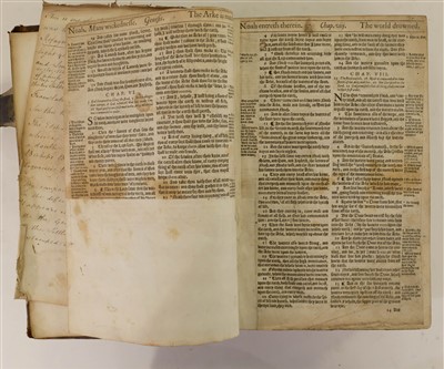 Lot 242 - Bible [English]. [The Bible,  London: Robert Barker, 1611]