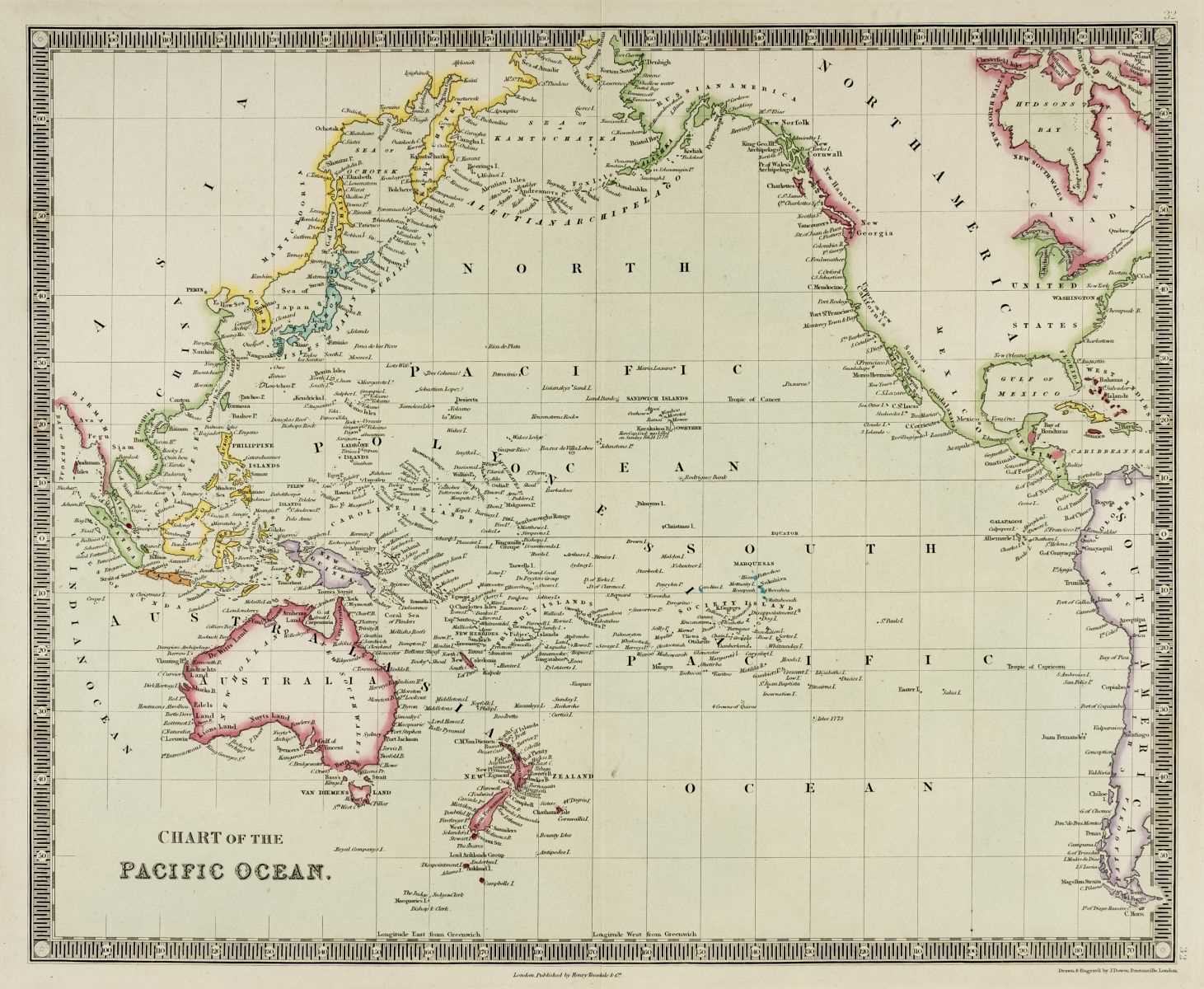 Lot 41 - Oceania. A mixed collection of 60 maps, 19th century