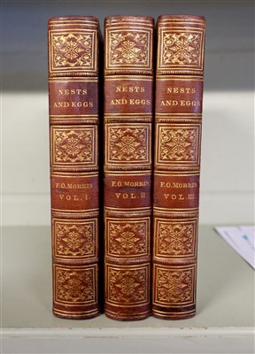 Lot 87 - Morris (F.O.) A Natural History of the Nests and Eggs of British Birds, 3 volumes, 1864
