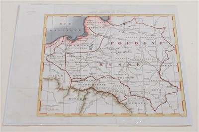 Lot 26 - Germany and Eastern Europe. A mixed collection of 58 maps, 18th & 19th century