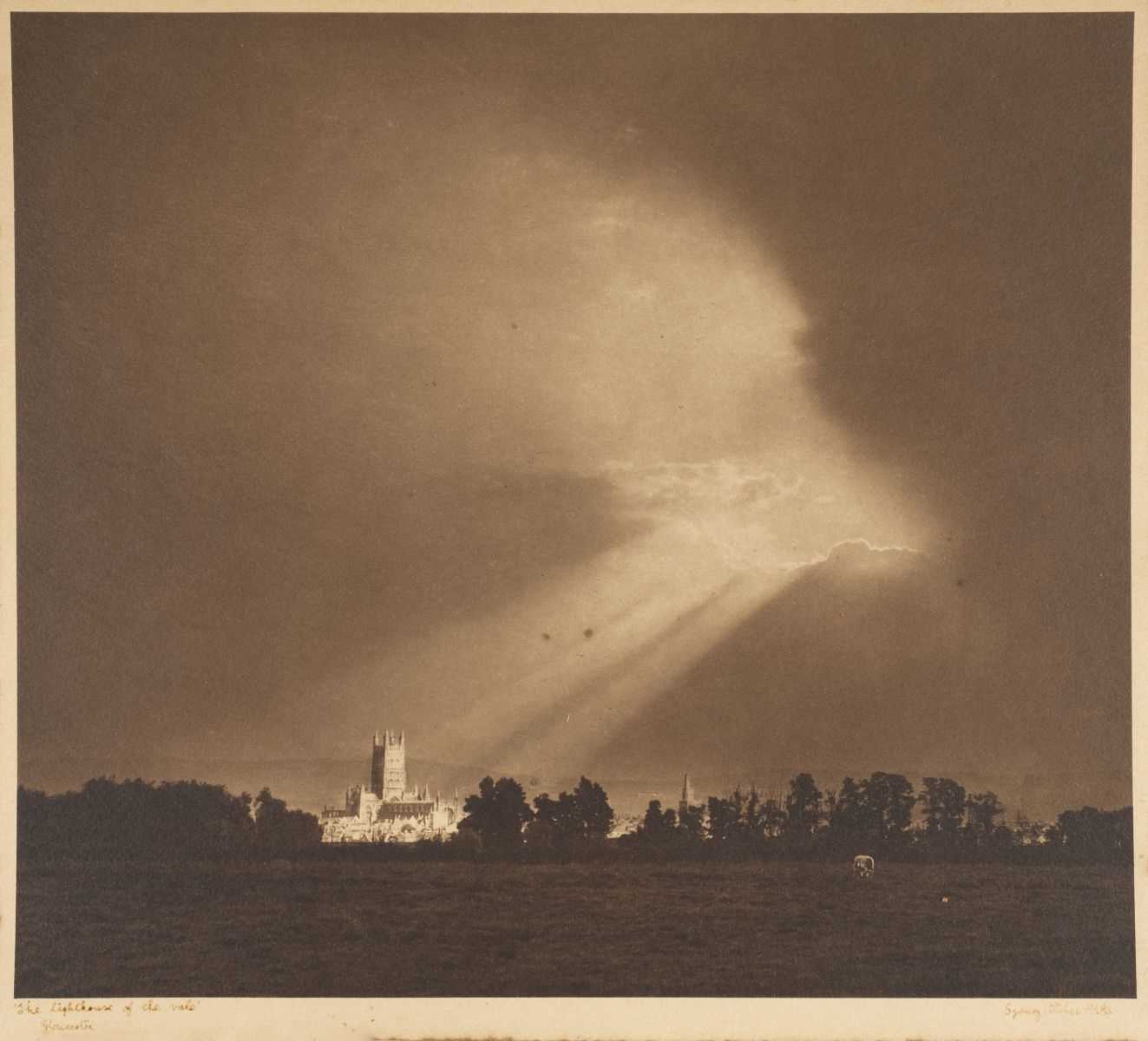 Lot 212 - Pitcher (Sydney, 1884-1950). The Lighthouse of the Vale, vintage carbon print, circa 1920