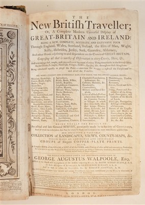 Lot 74 - Walpoole (George Augustus). The New British Traveller..., [1784]