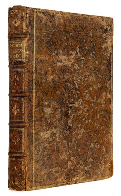 Lot 269 - New Testament [Greek]. Novum Jesu Christ D.N. Testamentum, Paris: Roberti Stephani, 1550