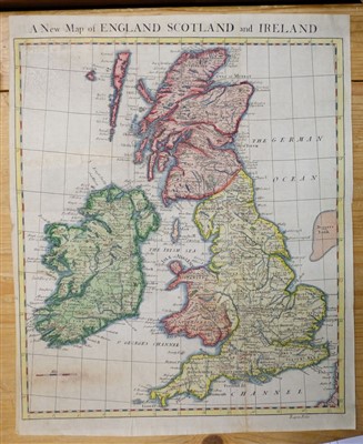 Lot 1 - British Isles. A mixed collection of approximately 140 maps, mostly 19th century