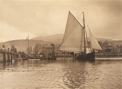 Lot 115 - Isle of Man. Ramsey Harbour, Isle of Man, by J.W. Tempest, circa 1920
