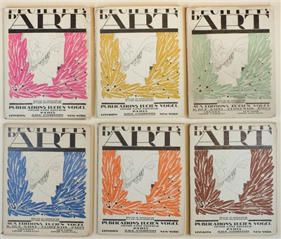 Lot 172 - Feuillets d'Art, nos. 1-6, Paris, 1921-22