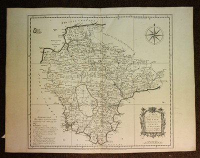 Lot 7 - Maps. A mixed collection of approximately twenty maps, mostly 18th & 19th century
