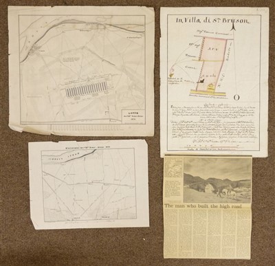Lot 7 - Maps. A mixed collection of approximately twenty maps, mostly 18th & 19th century