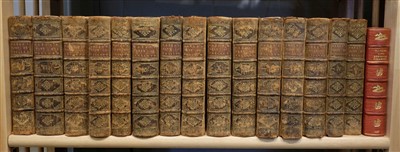 Lot 116 - Leather bindings, mostly 19th century
