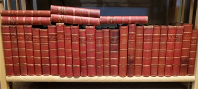 Lot 116 - Leather bindings, mostly 19th century