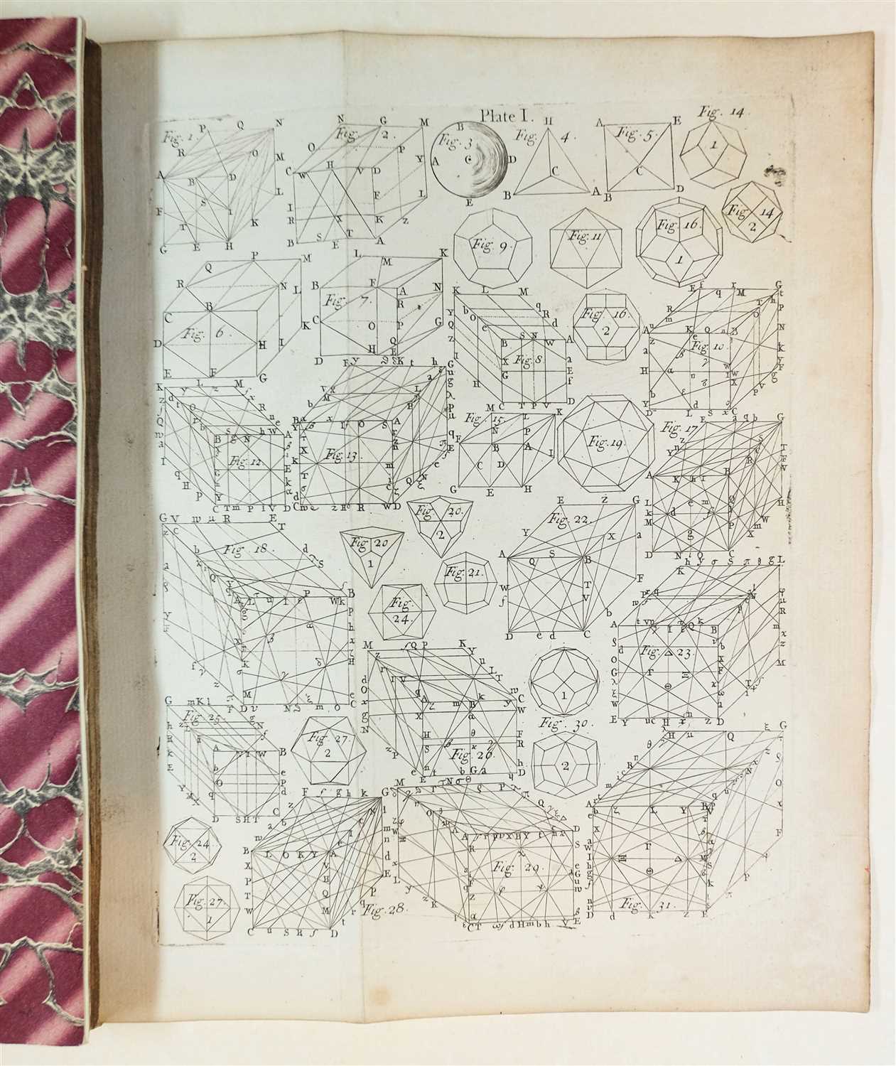 Lot 126 - Sharp, Abraham. Geometry Improv'd: 1. By a large and accurate table of segments of circles...
