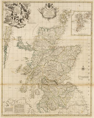 Lot 48 - Scotland. Elphinstone (John), A New & Correct Mercator's Map of North Britain..., 1745