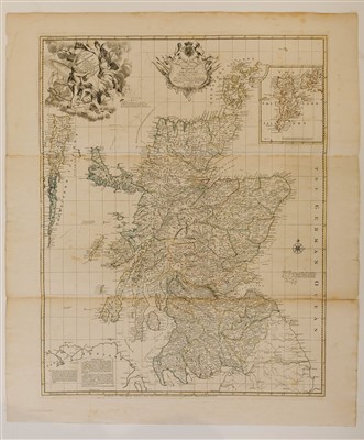 Lot 48 - Scotland. Elphinstone (John), A New & Correct Mercator's Map of North Britain..., 1745