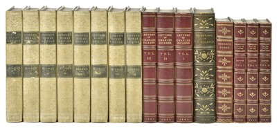 Lot 305 - Bindings. The History of the Decline and Fall of the Roman Empire, 8 volumes, 1862, & others