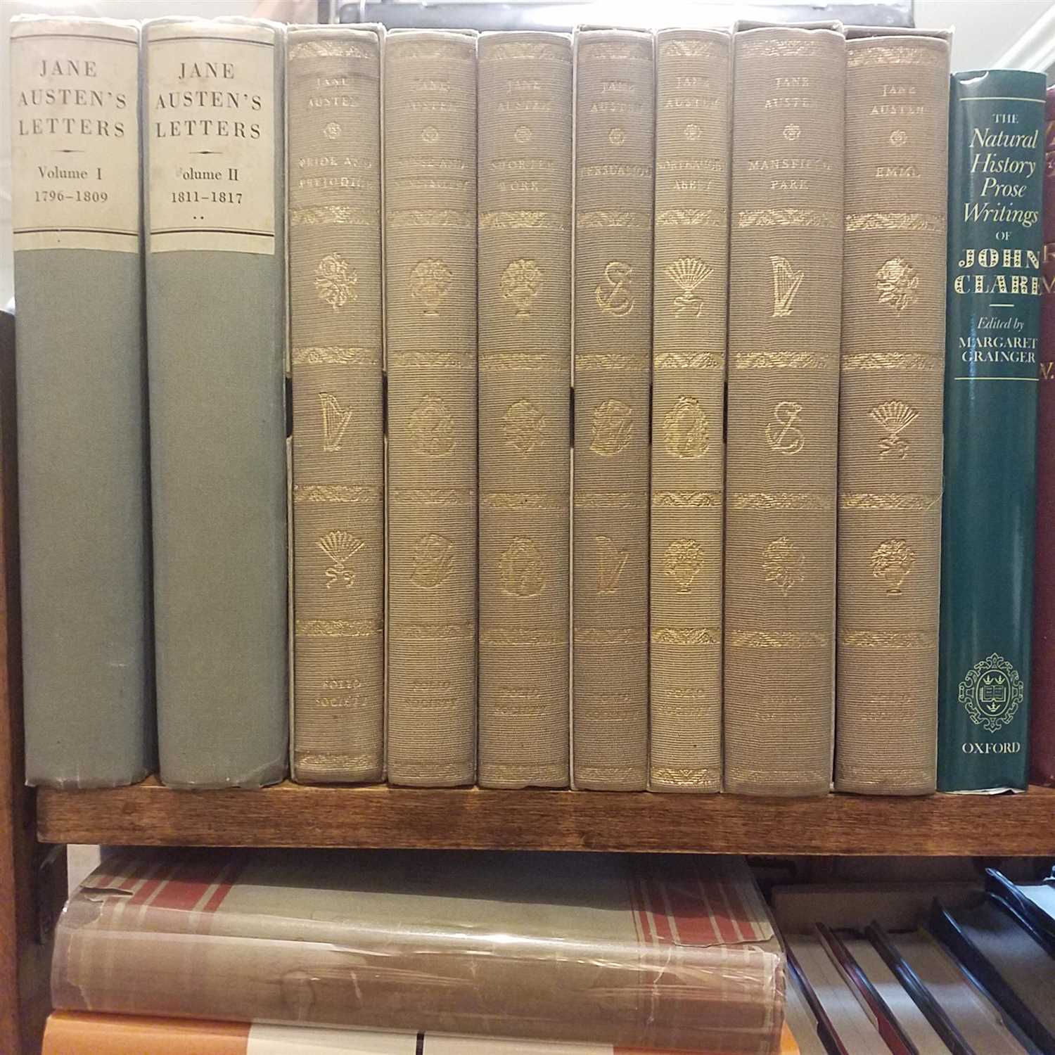 Lot 250 - Chapman (R.W.). Jane Austen's Letters to her sister Cassandra and others, 2 volumes, 1932