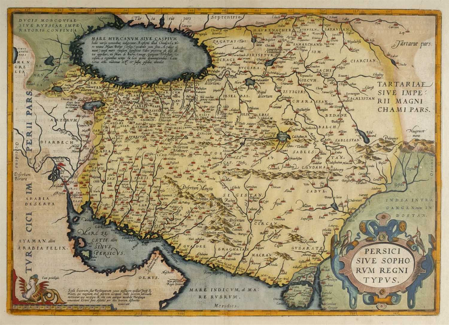 Lot 43 - Persia. Ortelius (Abraham), Persici sive Sophorum Regni Typus, [1612]