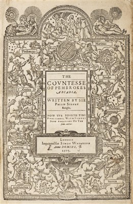 Lot 205 - Sidney (Philip). The Countesse of Pembrokes Arcadia, 1605