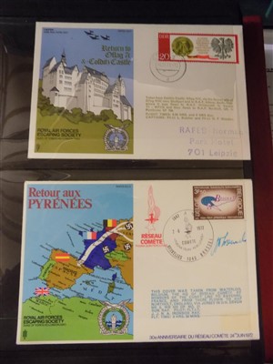 Lot 89 - First Day Covers. A Collection of approximately 370 signed aviation first day covers