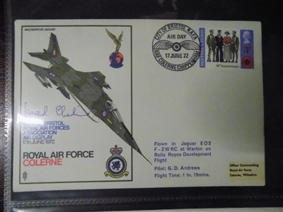 Lot 89 - First Day Covers. A Collection of approximately 370 signed aviation first day covers